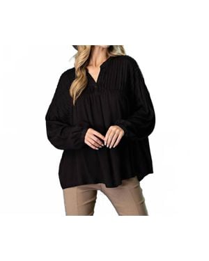 Eesome Coco Long Sleeve Top - Black