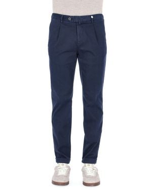 Myths Zeus Model Cotton Comfort Pants - Blue