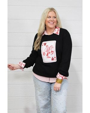 Layerz Clothing Rosie Long Sleeve Sweater - Black