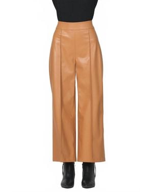 Another Love Sparkle Pleather Wide Leg Pant - Multicolor