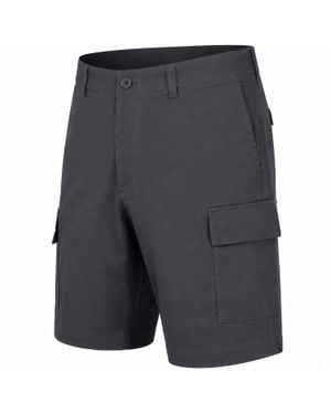 Blu Rock Slim Fit Super Stretch Cargo Shorts - Gray