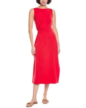 Beyond Yoga Rotation Side Twist Midi Dress - Red