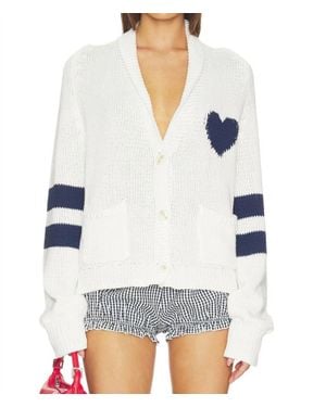 John + Jenn Maddox Long Sleeve Cardigan - White