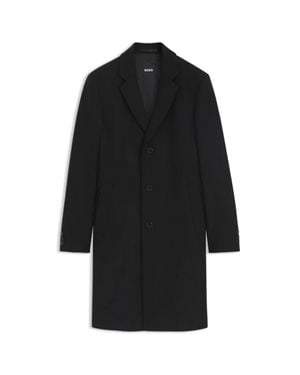 BOSS Slim-Fit Coat - Black