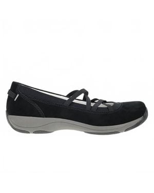 Dansko Harper Mary Jane Flat Shoes - Black