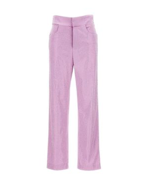 GIUSEPPE DI MORABITO All-Over Crystal Pants - Pink