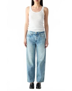 AMO Billie Wide Leg Jeans - Blue
