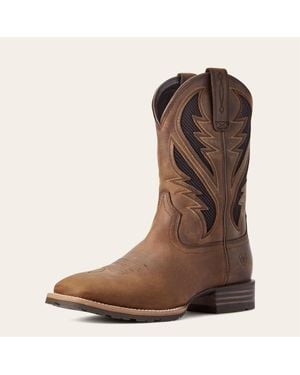Ariat Hybrid Venttek Western Boot - Brown
