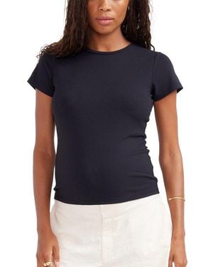 HATCH The Jersey Crewneck Top - Blue