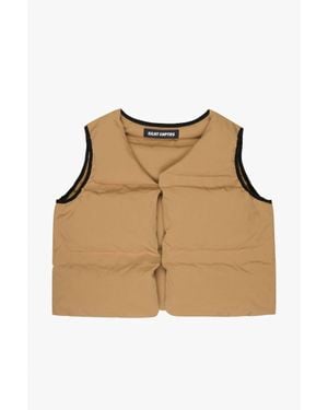 SILNT CHPTRS Trophies Puffer Vest - Natural