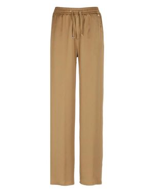 Herno Relaxed-Fit Satin Pants - Natural
