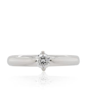 Diana M. Jewels 18K 0.30Ct Diamond Ring - White