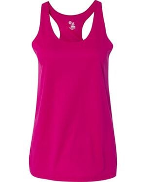 Badger B-Core Racerback Tank Top - Pink