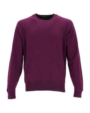 Tom Ford Crewneck Sweater - Purple