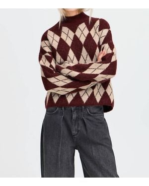 B.Young Argyle Sweater - Multicolor