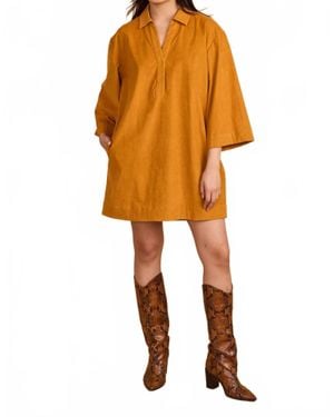 Double A Colette Dress - Orange