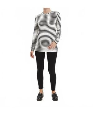 Nom Maternity Liv Long Sleeve Tee - Gray