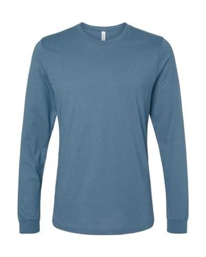 Bella Canvas Jersey Long Sleeve Tee - Blue