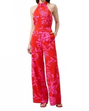 Sugarlips The After Hours Bloom Jumpsuit - Red