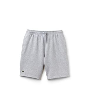 Lacoste Tennis Fleece Shorts Gh2136-51-Cca - Gray