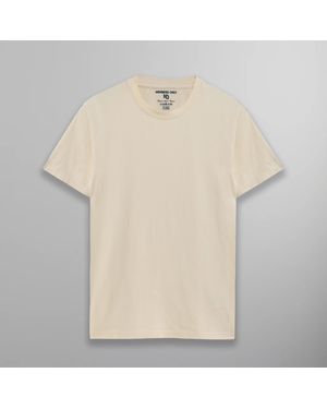 Members Only Oversized Crew Neck T-Shirt - Natural