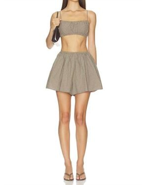 Enza Costa Japanese Short - Natural