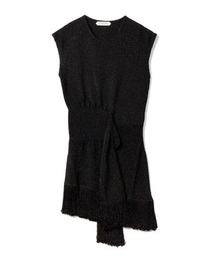 Lanvin Fitted Evening Dress - Black