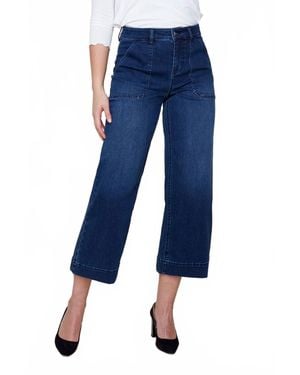 Renuar Denim Woven Pant - Blue