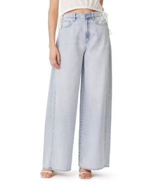 Habitual Low Slung Wide Leg Pants - Blue