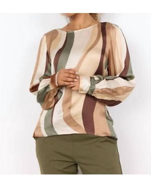 Soya Concept Long Sleeve Ines 1 Blouse - Natural