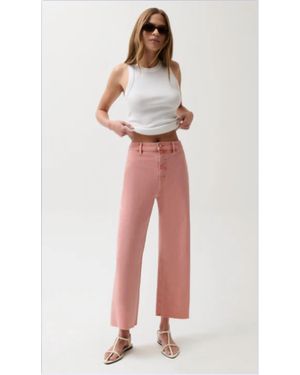 Pistola Penny Crop Jean - Red