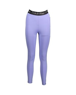 Calvin Klein Cotton Legging - Blue