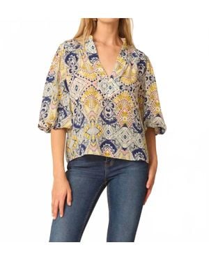 Gilner Farrar The Elbow Sleeve Bethany Blouse - Black