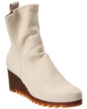 Arche Larazo Leather Boot - Natural
