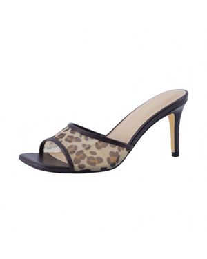 Cushionaire Evie Kitten Heels Sandal - Brown