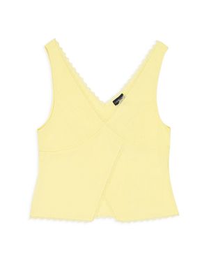 CALLIPYGIAN Rib Cutaway Tank - Yellow