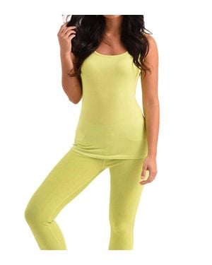 French Kyss Tank Top - Yellow