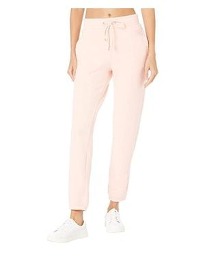 UGG Daniella Sweatpants Opal Stretch Drawstring Waist Ddr309 - Pink