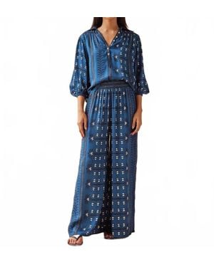 Omika Paige Pant - Blue