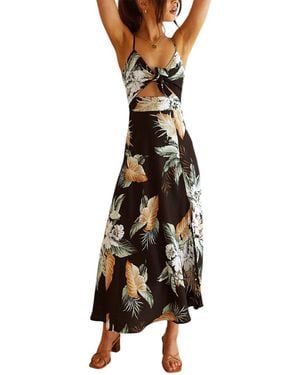 Orniya Midi Dress - Black