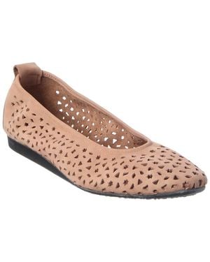 Arche Lilly Leather Flat - Pink