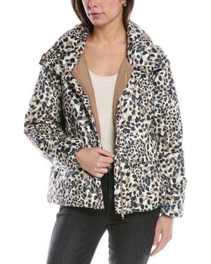 Doudoune Bomber Tyler Boe - Taille S, Couleur Crème, Fermeture éclair Complète - Occasion Très Bon état