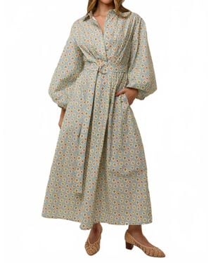 Palm Noosa Emily Shirt Dress - Natural