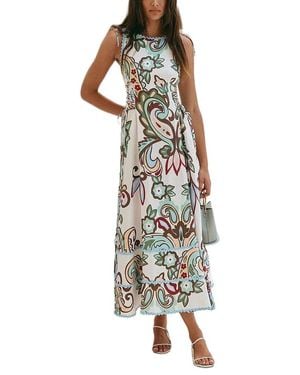 Esea Amina Glam Maxi Dress - Multicolor