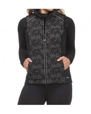 Kerrits Happy Herds Reflective Quilted Vest - Black