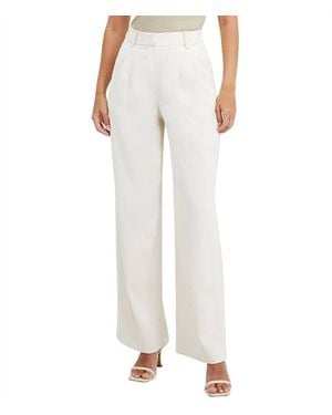 French Connection Harrie Suiting Trouser - White