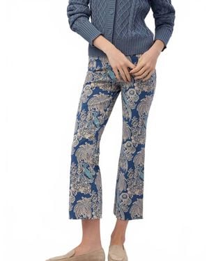spartina 449 Maren Kick Flare Pants - Blue