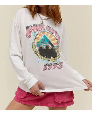 Daydreamer Floyd 1973 Long Sleeve Merch Tee - Gray
