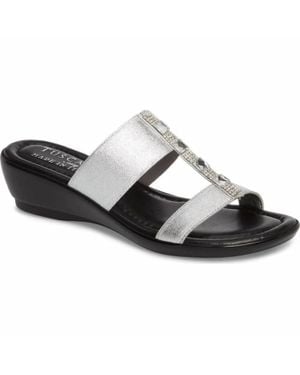 Easy Street Elba Slide Sandals - Black