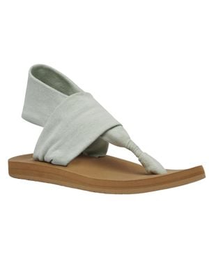 Sanuk Sling Soft Top Desert Sage 1124153-Dts - Green